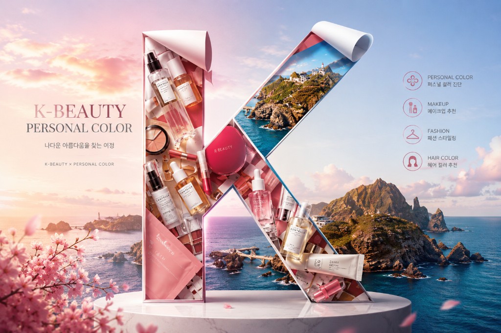 K-Beauty Personal Color — 나다운 아름다움을 찾는 여정
